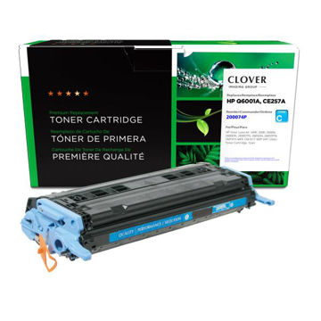 Picture of COMPATIBLE HP Q6001A CYAN TONER