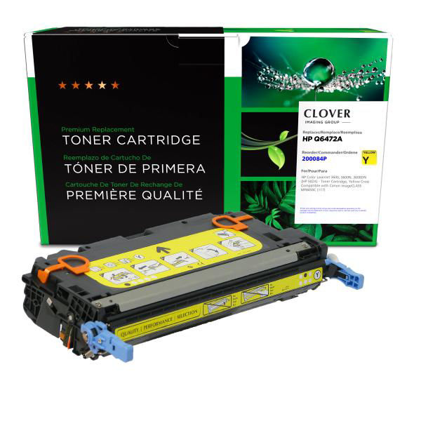 Picture of COMPATIBLE HP Q6472A YELLOW TONER