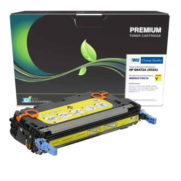 Picture of COMPATIBLE HP Q6472A YELLOW TONER