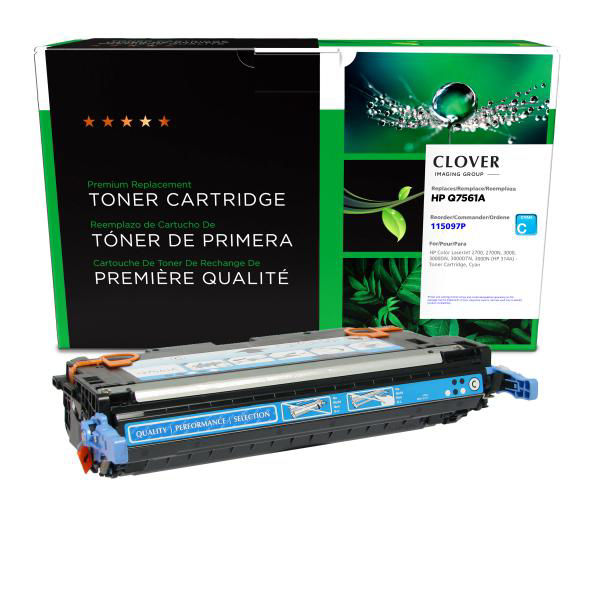 Picture of COMPATIBLE HP Q7561A CYAN TONER