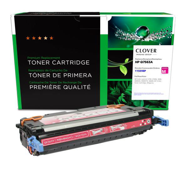 Picture of COMPATIBLE HP Q7563A MAGENTA TONER