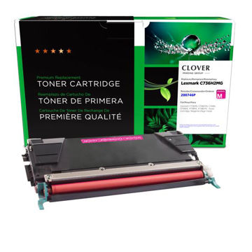 Picture of COMPATIBLE LEXMARK C736H2MG HY MAGENTA TONER