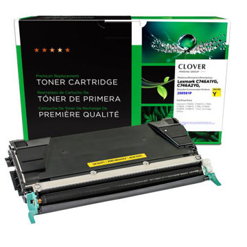 Picture of COMPATIBLE LEXMARK YELLOW TONER