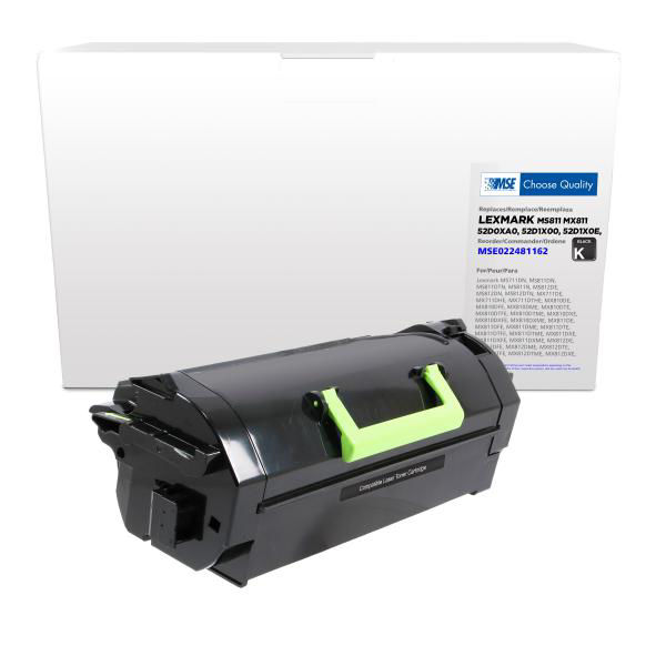 Picture of COMPATIBLE LEXMARK 52D0XA0 EXTRA HY TONER