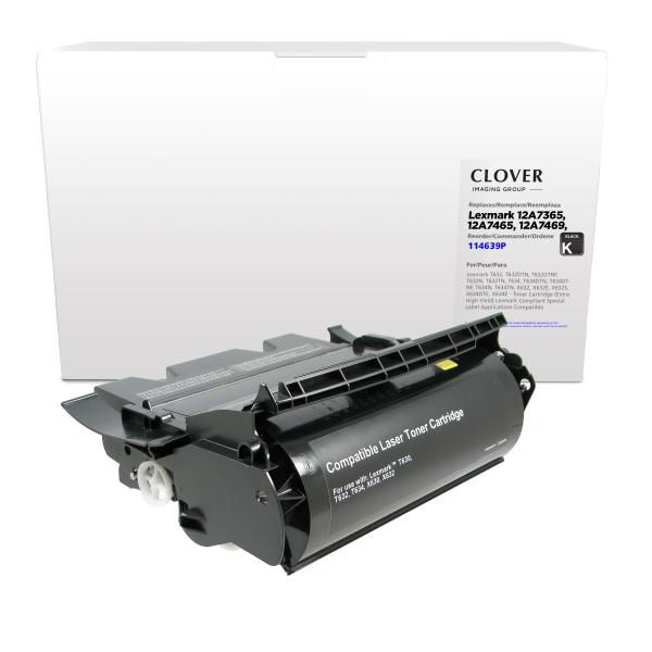 Picture of COMPATIBLE LEXMARK 12A7365 EXTRA HY TONER