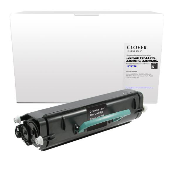 Picture of COMPATIBLE LEXMARK X264A21G HY TONER