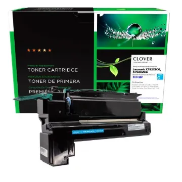 Picture of COMPATIBLE LEXMARK X792X1CG EXTRA HIGH YIELD CYAN TONER