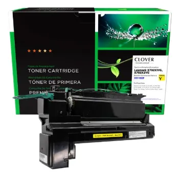 Picture of COMPATIBLE LEXMARK X792X1YG EXTRA HIGH YIELD YELLOW TONER