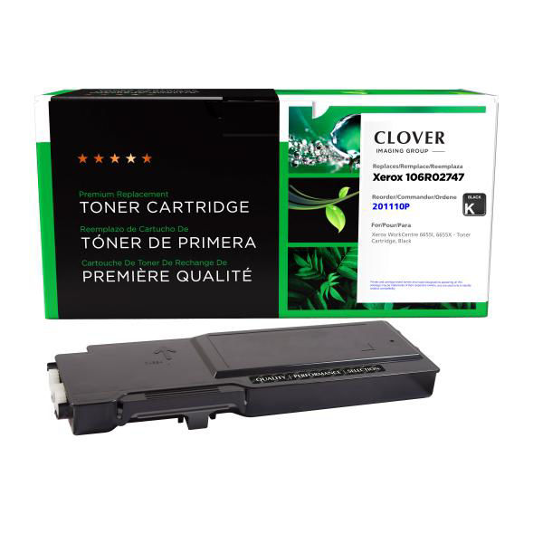 Picture of COMPATIBLE XEROX 106R02747 BLACK TONER