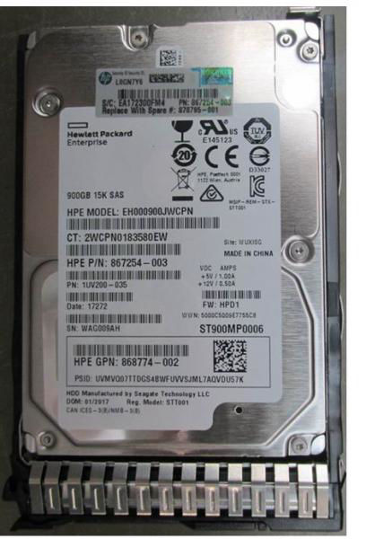 Picture of COMPATIBLE HPE 900GB SAS 15K SFF SC DS HDD