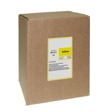 Picture of COMPATIBLE HP F9K15A YELLOW WIDE FORMAT INK