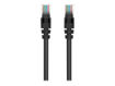 Picture of BELKIN 3FT CAT5E ETHERNET PATCH CABLE SNAGLESS, RJ45, M/M, BLACK PATCH CABLE