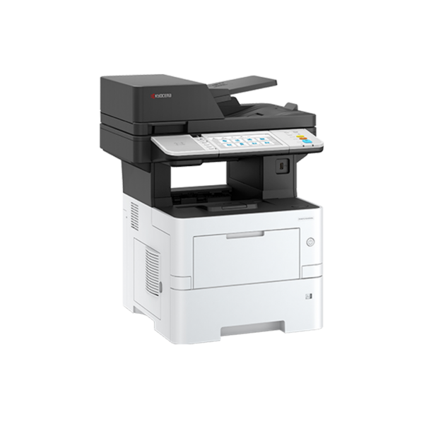 Picture of KYOCERA MONO 47 PPM MFP W/ DP COPY, PRINT, COLOR SCAN, MONO FAX