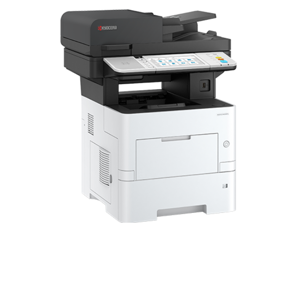 Picture of KYOCERA MONO 57 PPM MFP W/ DP, COPY, PRINT, COLOR SCAN, MONO FAX