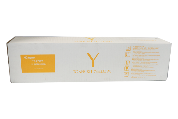 Picture of KYOCERA YELLOW TONER (REPLACED BY TK8739Y)