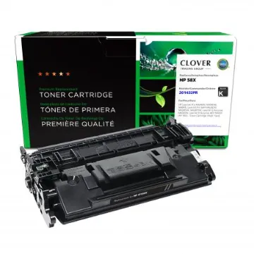 Picture of COMPATIBLE HP CF258X HIGH YIELD BLACK TONER  REUSED OEM CHIP