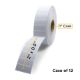 Picture of ZEBRA NON-OEM NEW THERMAL TRANSFER LABEL ROLL 1.0" ID X 5.0" MAX OD