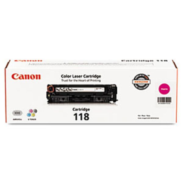 Picture of CANON TONER CARTRIDGE 118 MAGENTA