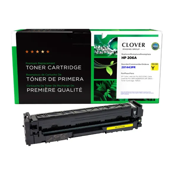 COMPATIBLE HP W2112A YELLOW TONER  (REUSED OEM CHIP)