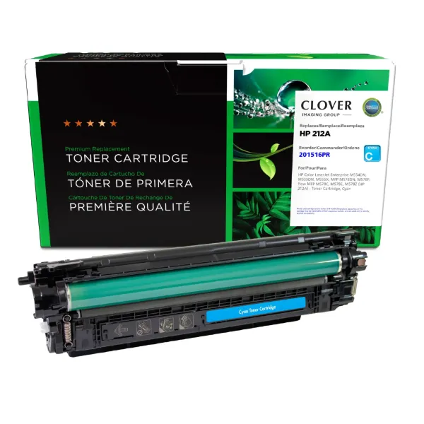 COMPATIBLE HP W2121A CYAN TONER  (REUSED OEM CHIP)