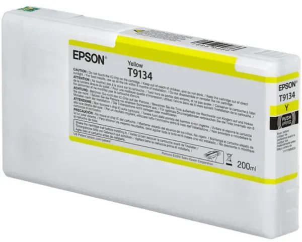 EPSON SURECOLOR P-SERIES ULTRACHROME HD INK- YELLOW 200ML