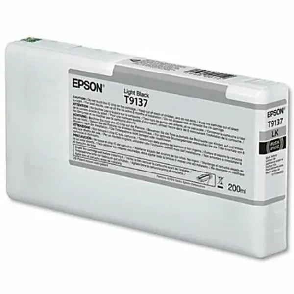 EPSON SURECOLOR P-SERIES ULTRACHROME HD INK- LIGHT BLACK 200ML