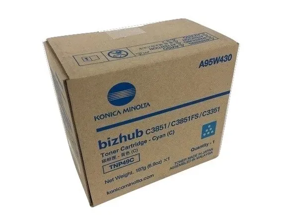 KONICA TNP49C CYAN TONER