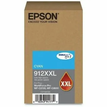 EPSON T912 DURABRITE ULTRA EXTRA HIGH CAPACITY CYAN INK CARTRIDGE